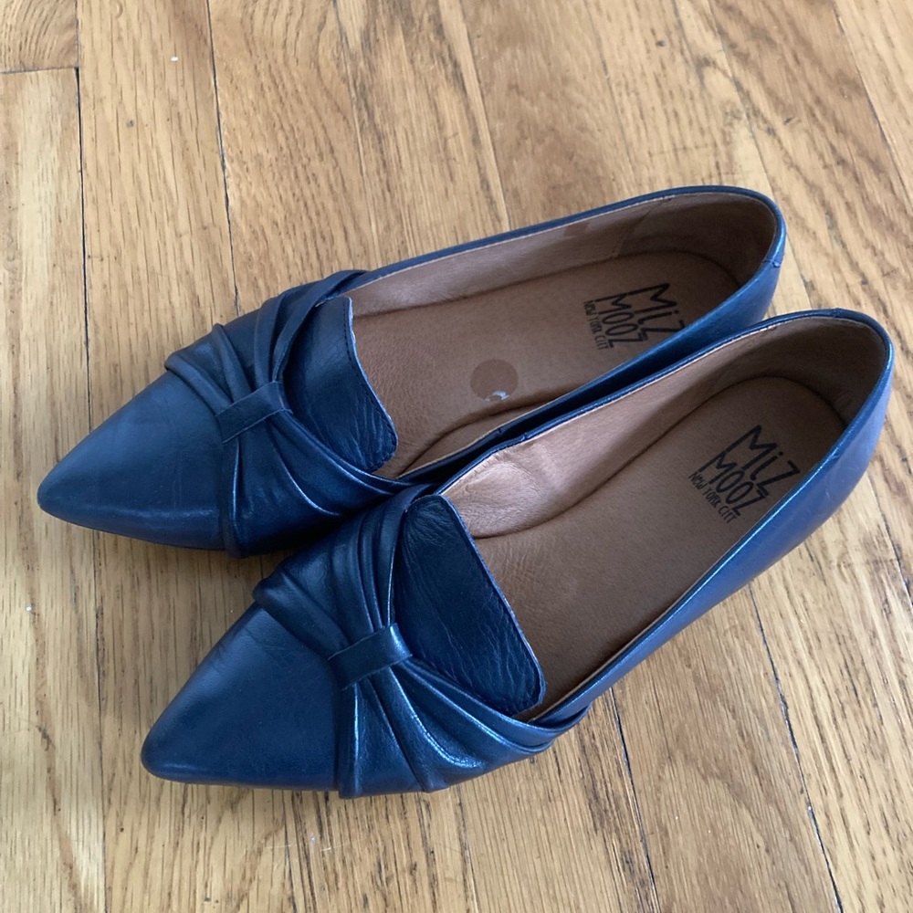 Miz Mooz Navy Flats
